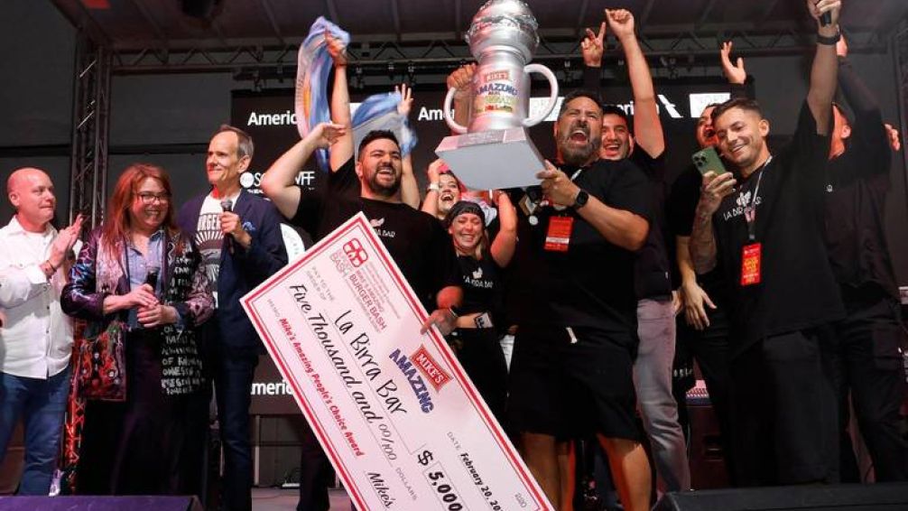 Los argentinos que conquistaron el Burger Bash de Miami con sus hamburguesas