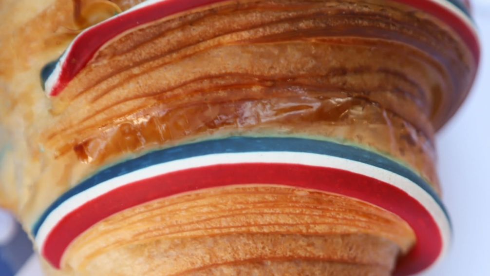 Una boulangerie de Buenos Aires celebra la Independencia de Argentina y Francia 