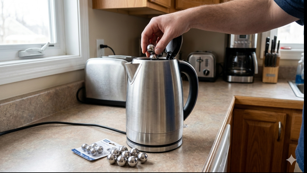 El truco de la bolita en la pava eléctrica que muchos usan para cuidar el mate