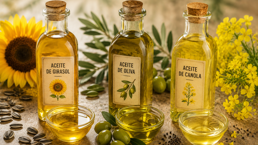 Qué aceite conviene usar para cocinar: oliva, girasol o canola
