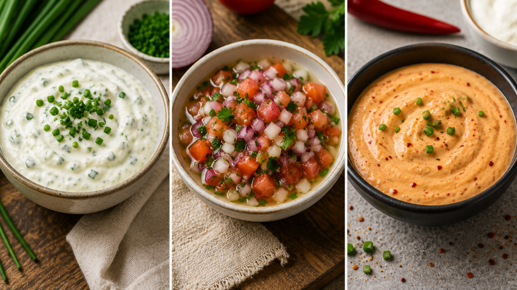 Las 3 mejores salsas caseras para acompañar una picada durante el Mundial 2026