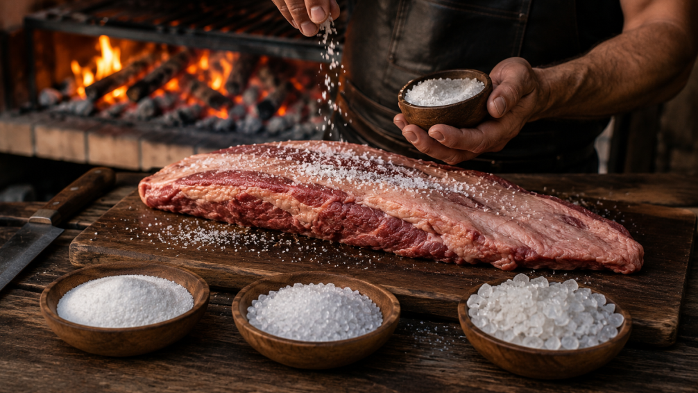Sal para asado: cuál elegir entre fina, parrillera o gruesa