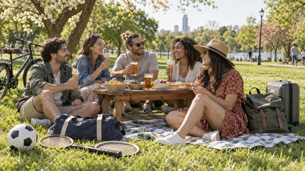 Cerveza, helado y viajes: cuánto cuesta disfrutar de la primavera en Argentina