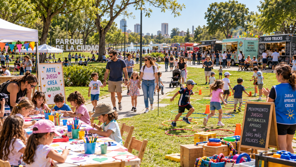 Primavera en el Parque de la Ciudad: actividades gratis