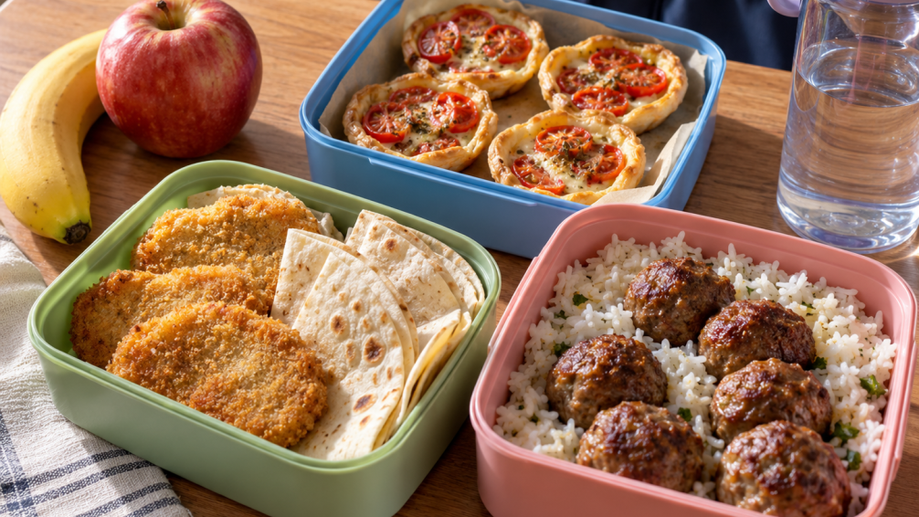 Recetas sencillas para resolver el almuerzo escolar