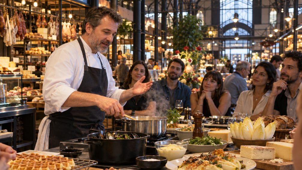Sabores del Mundo Bélgica: clase y degustación gratis