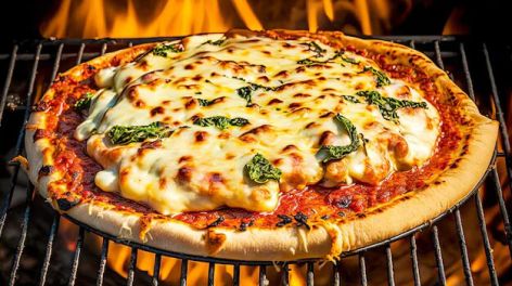 Pizza a la parrilla: el secreto para una crocante y deliciosa experiencia al aire libre
