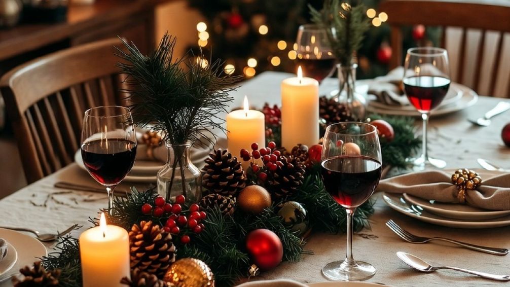 Mesa navideña argentina moderna: claves simples para lograr un look chic, cálido y auténtico