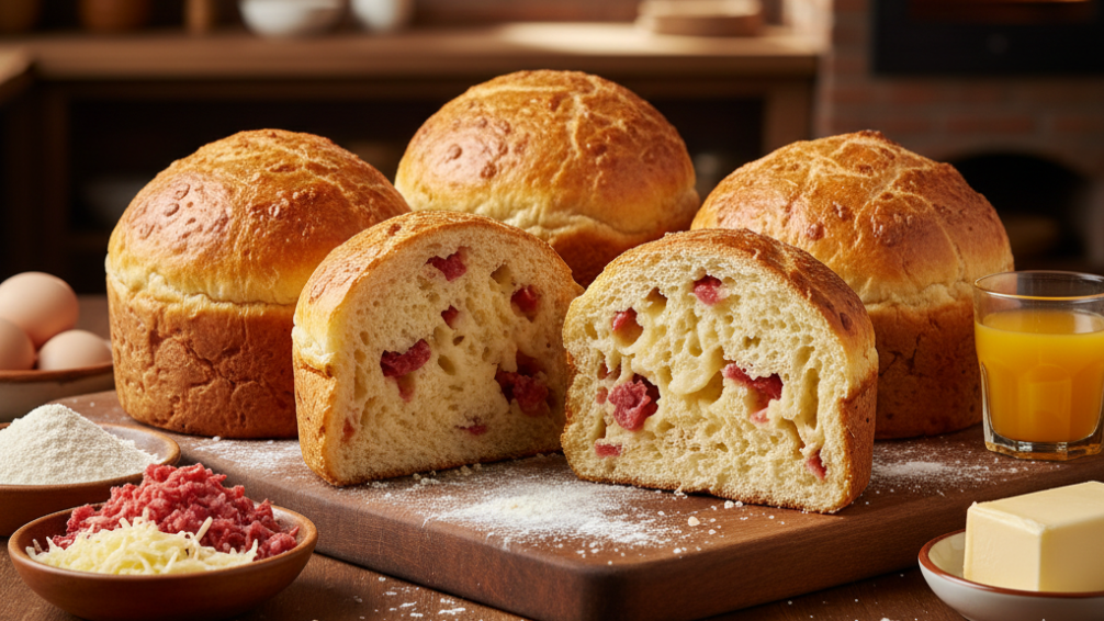 Pan dulce de chipá: la versión salada que se mete en la mesa de Año Nuevo