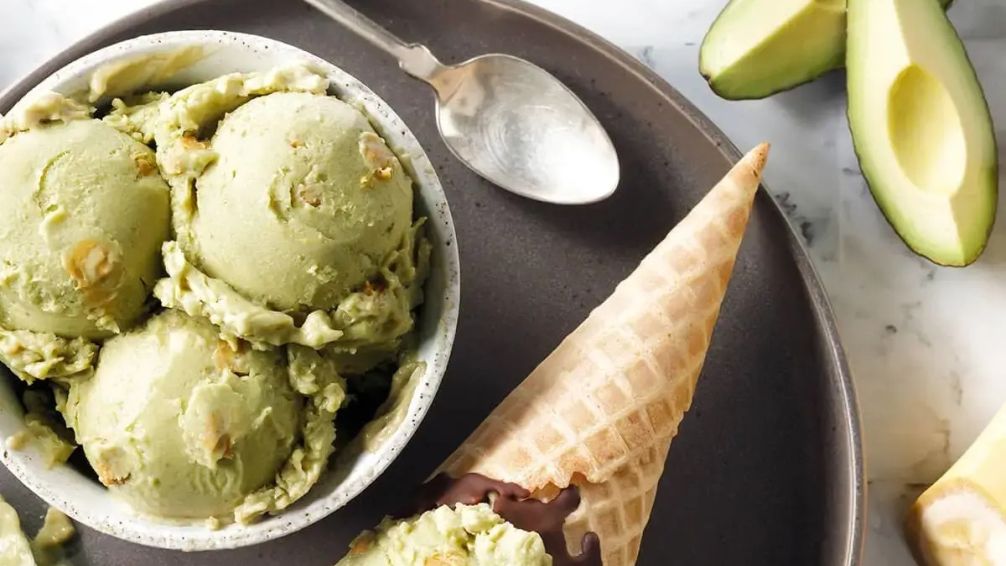 Helados caseros que sorprenden: palta, banana y vainilla