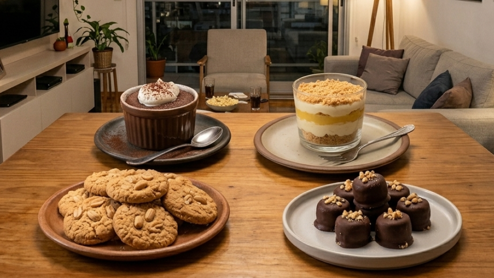 4 Postres fáciles para hacer en casa y salvar cualquier antojo