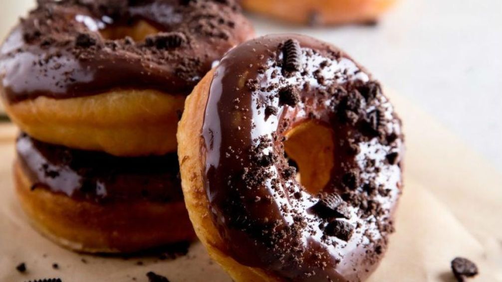 Donas saludables de avena y chocolate sin horno