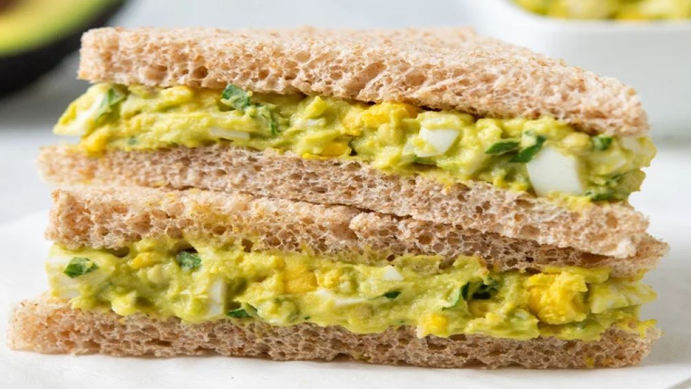 Sándwich de huevo y palta: receta rápida en 10 minutos
