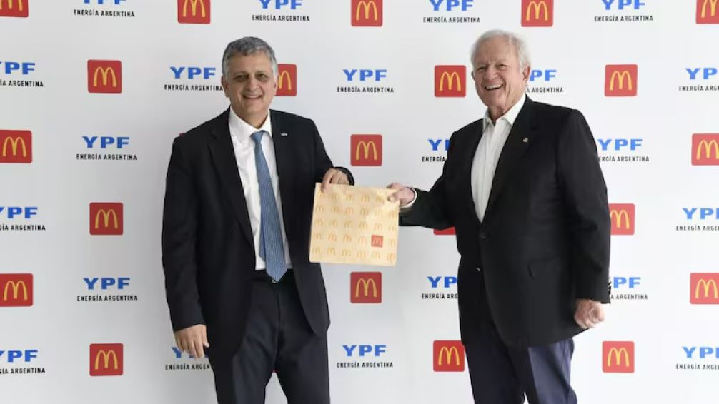 Acuerdo entre YPF y McDonald's: nuevos locales en estaciones de servicio