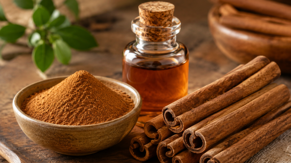 Canela en rama, molida y esencia: diferencias