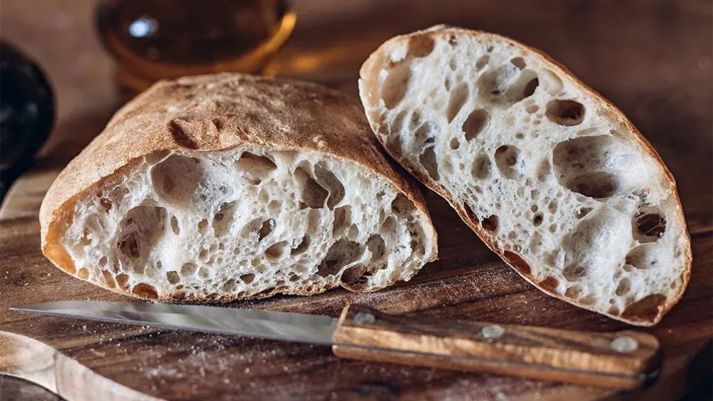 Pan ciabatta casero: receta fácil sin amasado