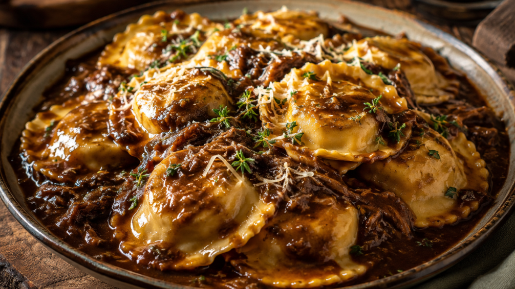 La pasta rellena que convierte el osobuco en un plato gourmet