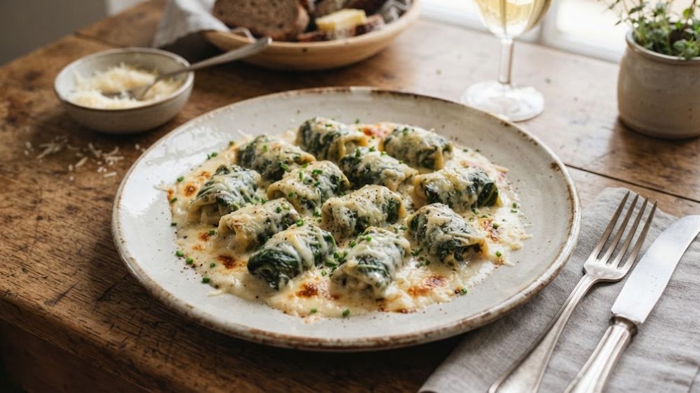 El plato suizo de acelga que esconde un relleno cremoso