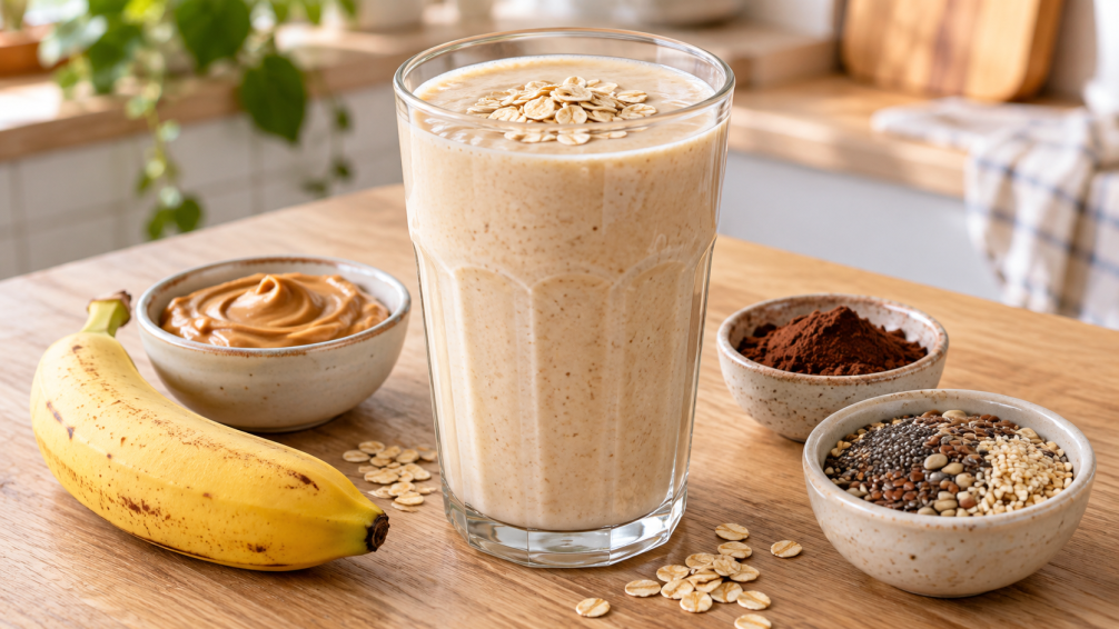 Licuado para subir de peso y ganar masa muscular