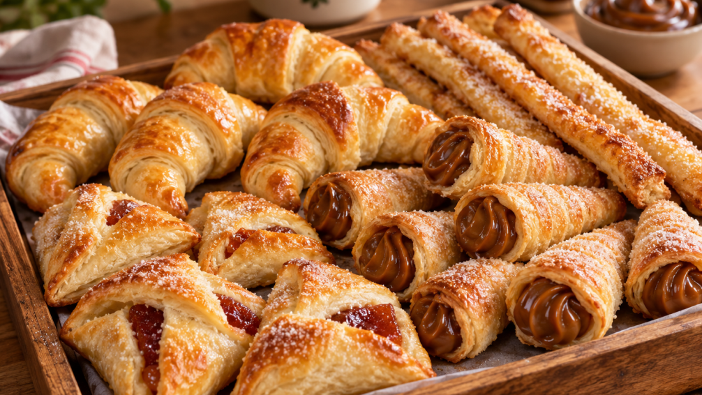 Facturas con tapas de empanada: receta fácil y rápida