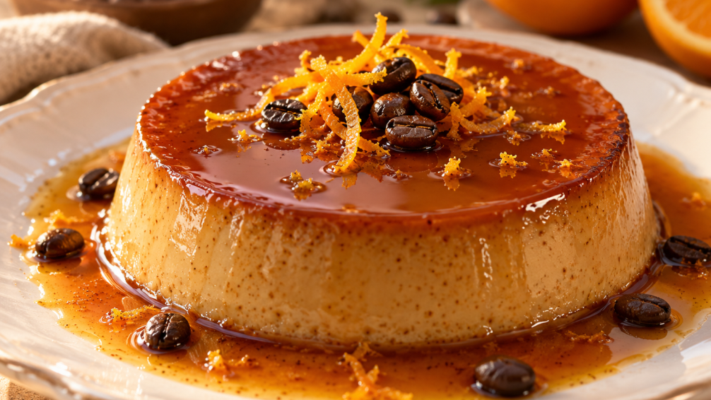 Cómo hacer un flan de café cremoso y sin burbujas