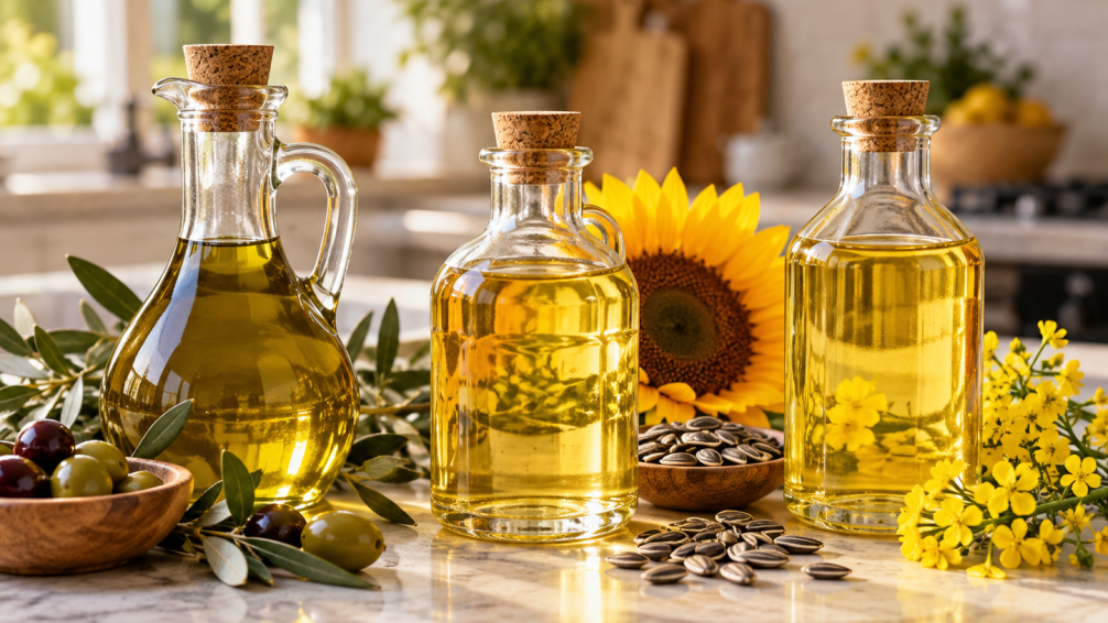 Qué aceite conviene para cocinar: oliva, girasol o canola