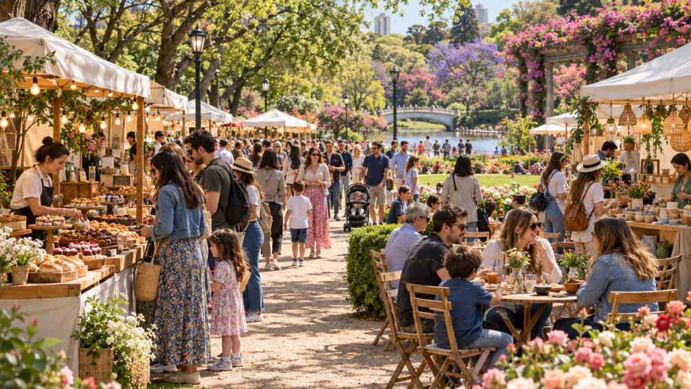 Feria Nuevos Sabores: entrada gratis en El Rosedal