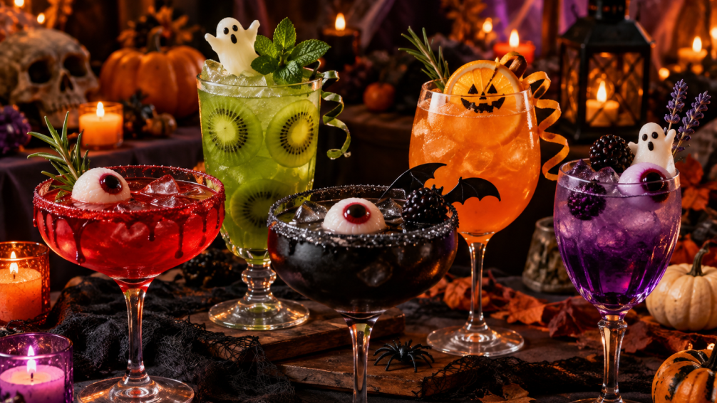 Cinco bebidas de Halloween fáciles para preparar en casa