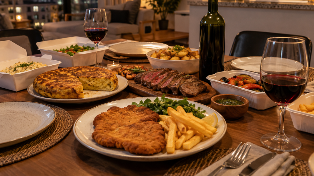 Delivery de comida casera: comer como en un restaurante