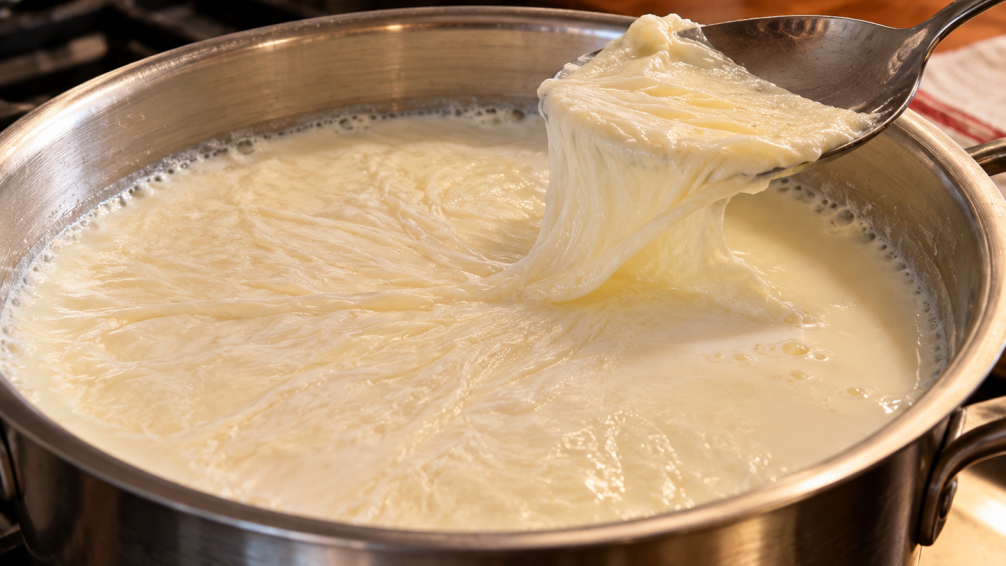 Nata en la leche: por qué se forma al calentarla