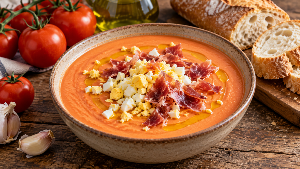Salmorejo cordobés: receta tradicional en 40 minutos