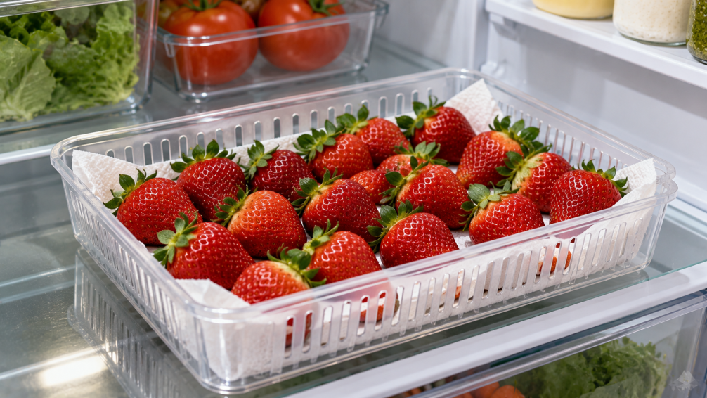 Cómo guardar frutillas para que duren más y no se pudran
